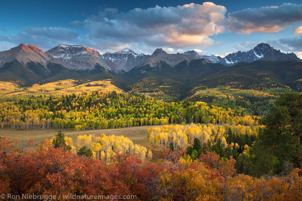 Autumn colors and the Sneffels Range | San Juan Mountains, Colorado ...