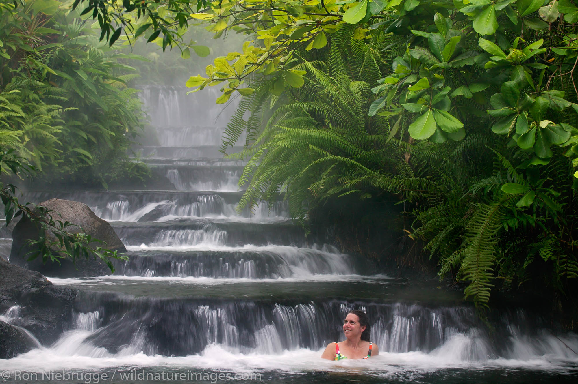 Tabacon Hot Spring Resort , Costa Rica Photos by Ron Niebrugge