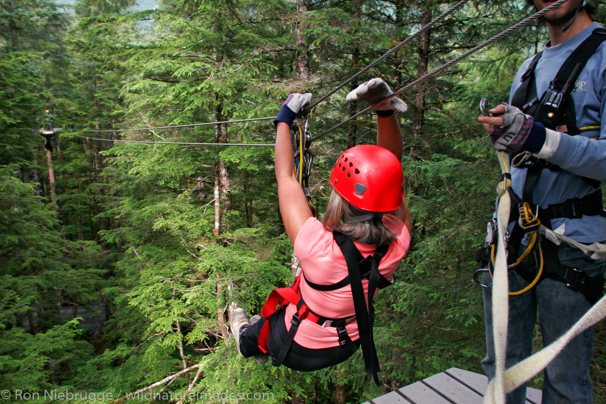 Zip Line | Photos by Ron Niebrugge