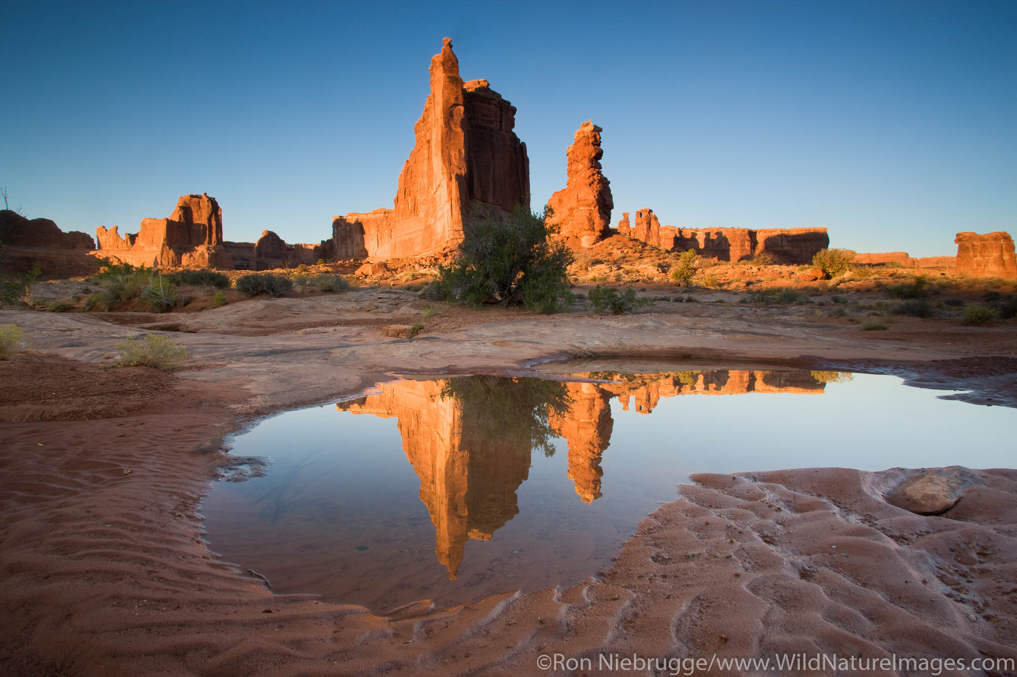 The Courthouse Towers | Arches National Park, Utah | Photos By Ron ...