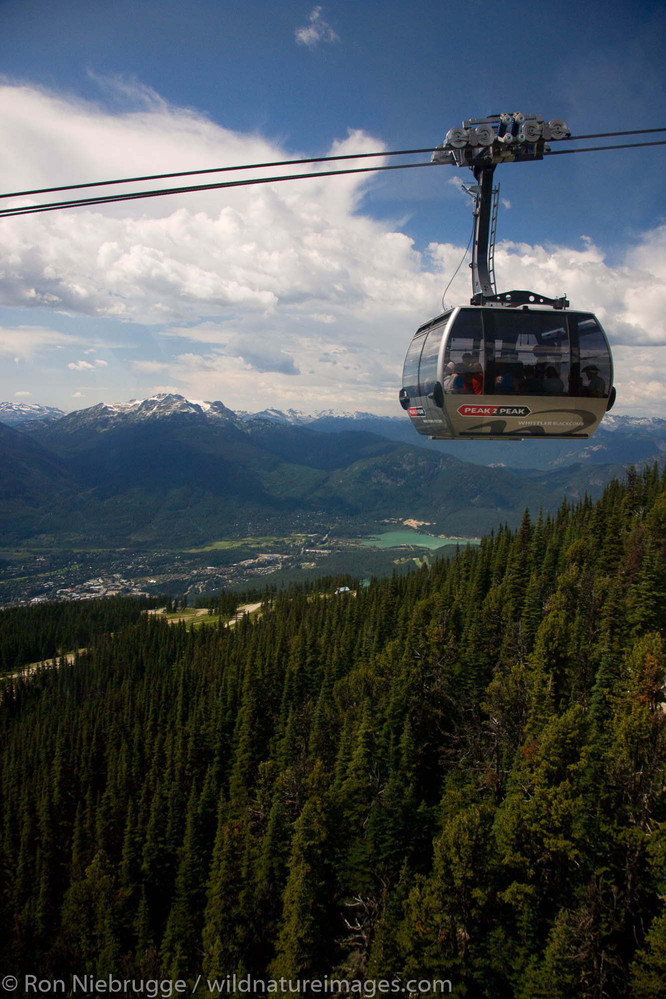 Peak 2 Peak Gondola Photos By Ron Niebrugge