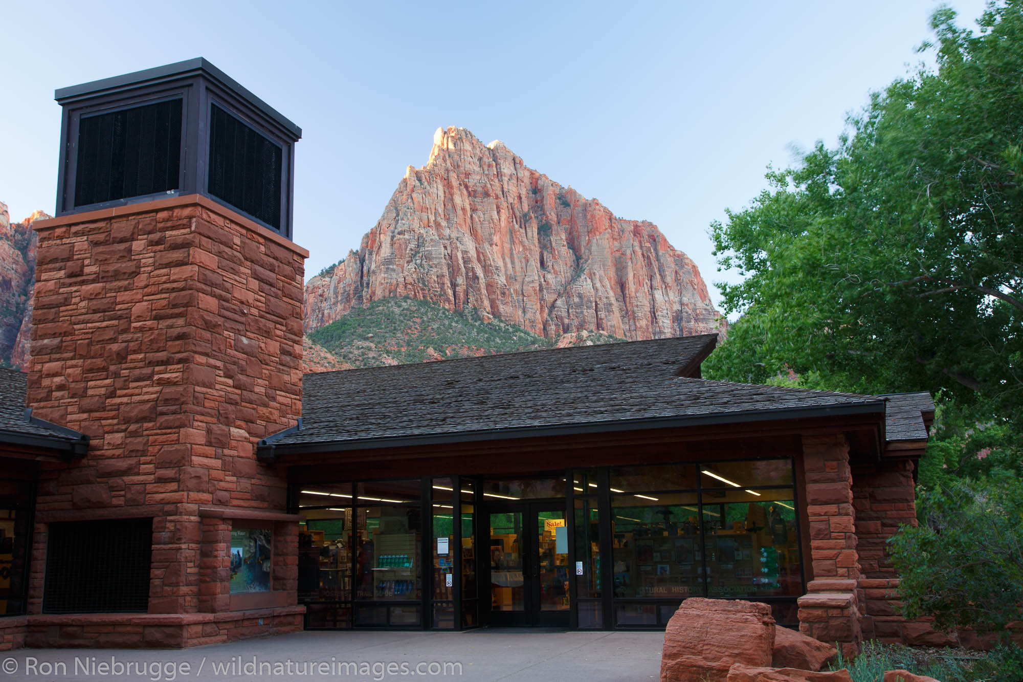 Zion National Park Visitor Center Photos By Ron Niebrugge