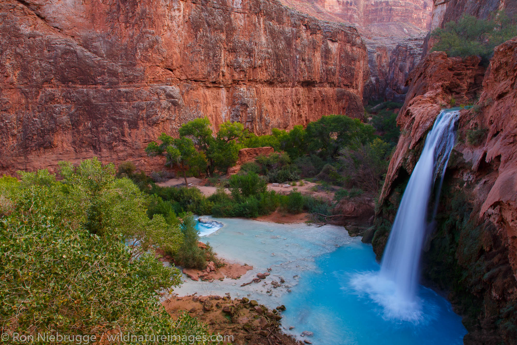 Havasu Falls | Havasupai Indian Reservation, Grand Canyon, Arizona ...